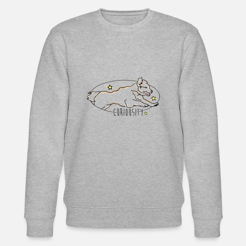Hund - Stanley/Stella Unisex Bio-Sweatshirt CHANGER  - Grau meliert
