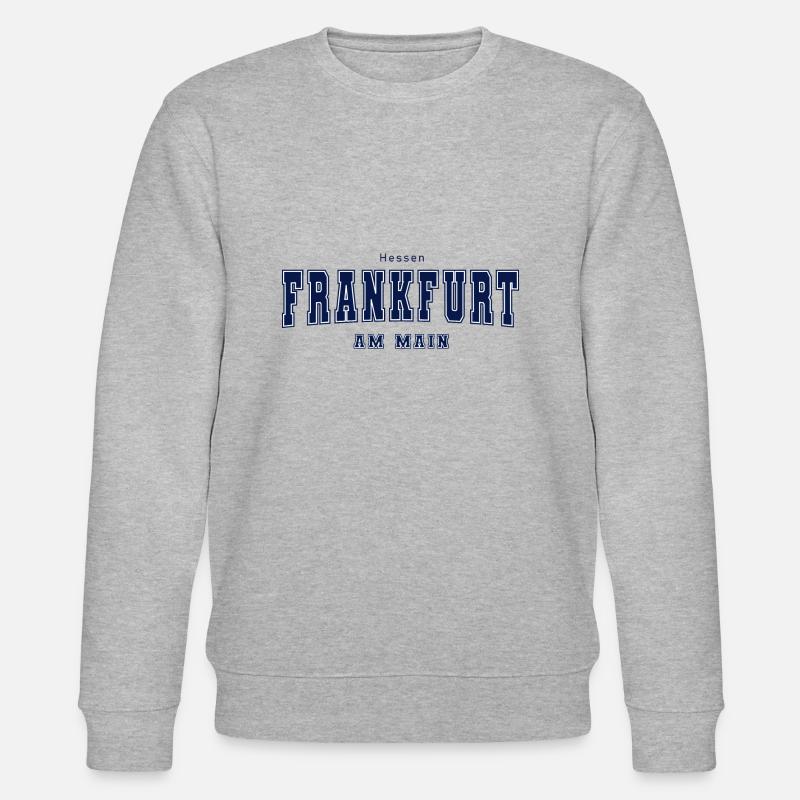 Frankfurt am Main - Stanley/Stella Unisex Bio-Sweatshirt CHANGER  - Grau meliert