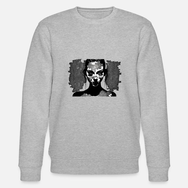 Trinity #6 - Sweat bio CHANGER Stanley/Stella Unisexe - gris chiné