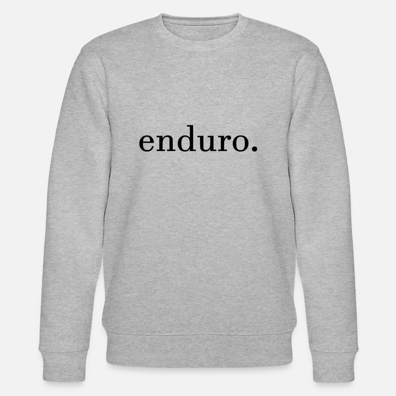 Enduro. - Sweat bio CHANGER Stanley/Stella Unisexe - gris chiné