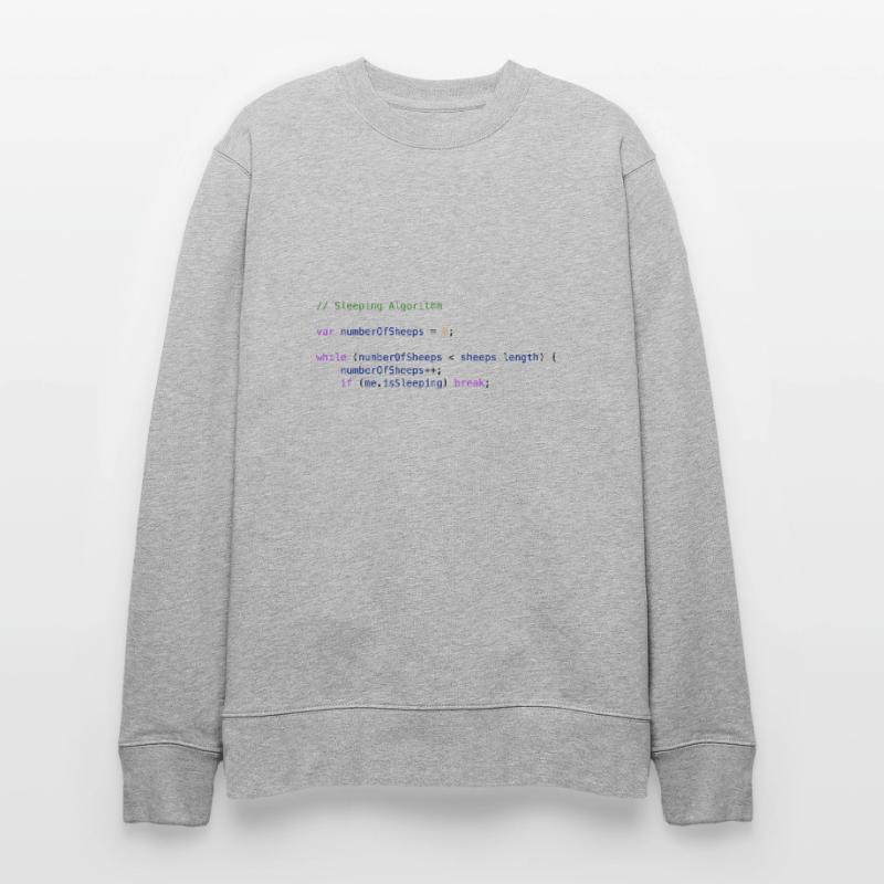 Programmierer Code Schäfchen zählen Logik Stanley/Stella Unisex Bio-Sweatshirt CHANGER 