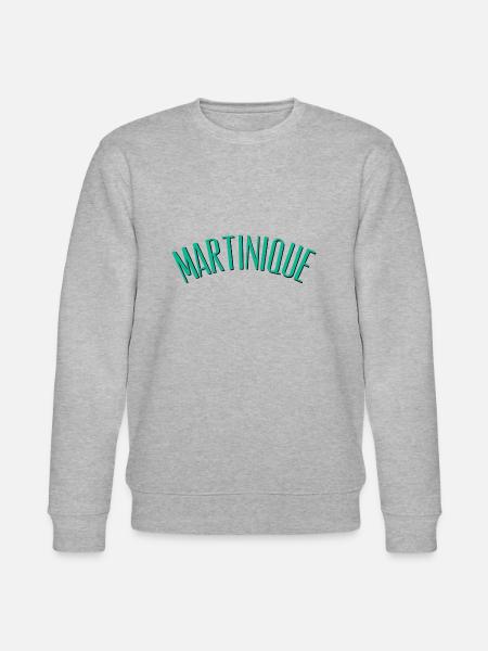 Martinique - Stanley/Stella Unisex Bio-Sweatshirt CHANGER  - Grau meliert