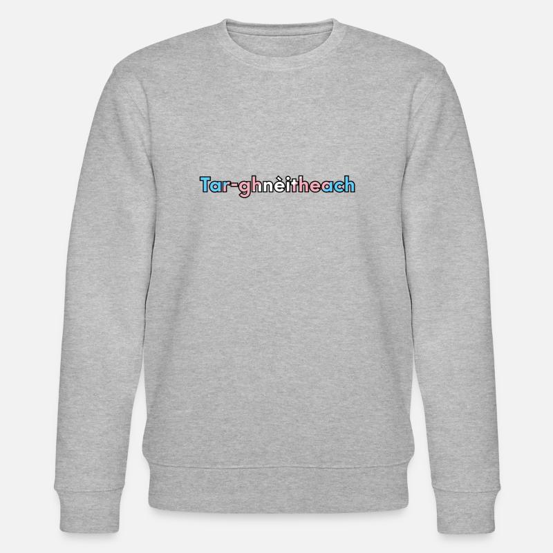Tar-ghnèitheach (Transgender) - Scottish Gaelic - Stanley/Stella CHANGER Unisex Organic Sweatshirt - heather grey
