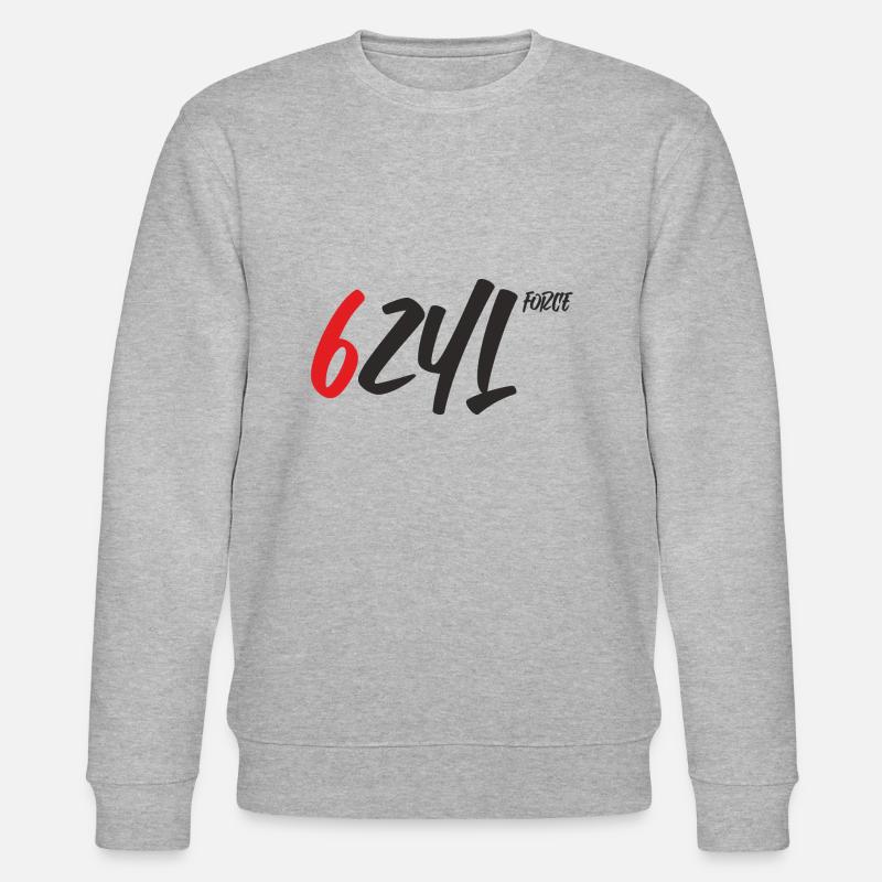 6ZYL Force - Stanley/Stella Unisex Bio-Sweatshirt CHANGER  - Grau meliert