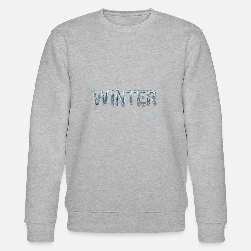 Winter - Stanley/Stella Unisex Bio-Sweatshirt CHANGER  - Grau meliert