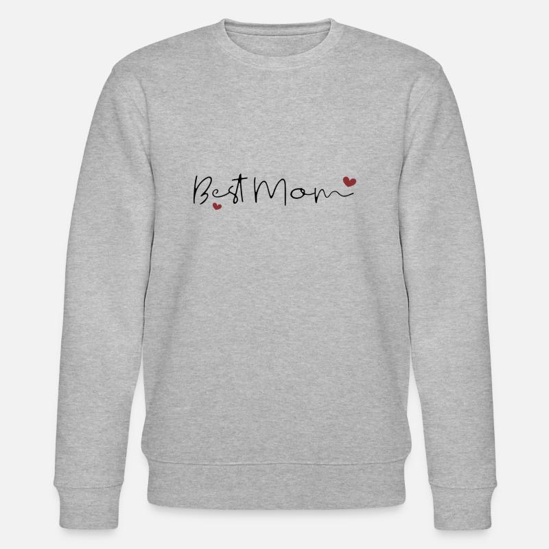 Best Mom Ever - Stanley/Stella Unisex Bio-Sweatshirt CHANGER  - Grau meliert