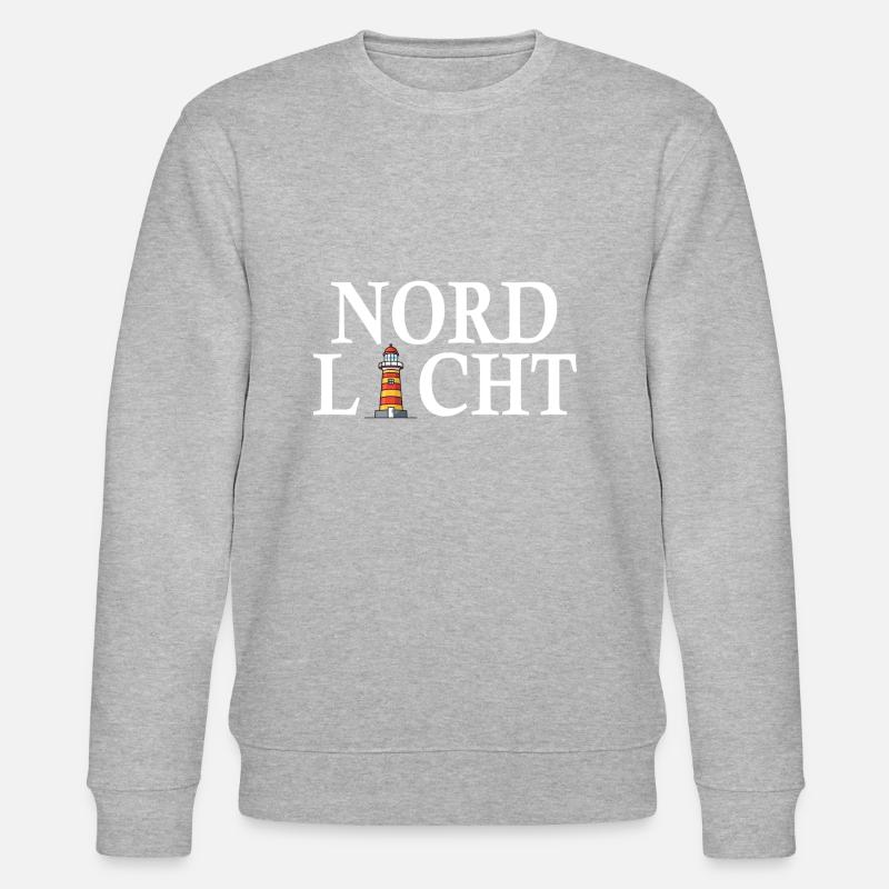 Nordlicht - Stanley/Stella Unisex Bio-Sweatshirt CHANGER  - Grau meliert