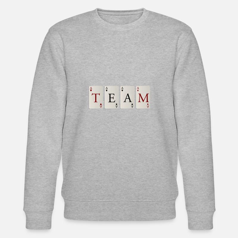 Team - Stanley/Stella Unisex Bio-Sweatshirt CHANGER - Grau meliert