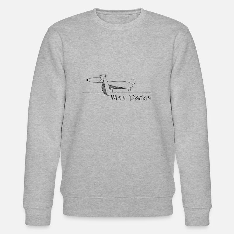 Mon teckel - Sweat bio CHANGER Stanley/Stella Unisexe - gris chiné
