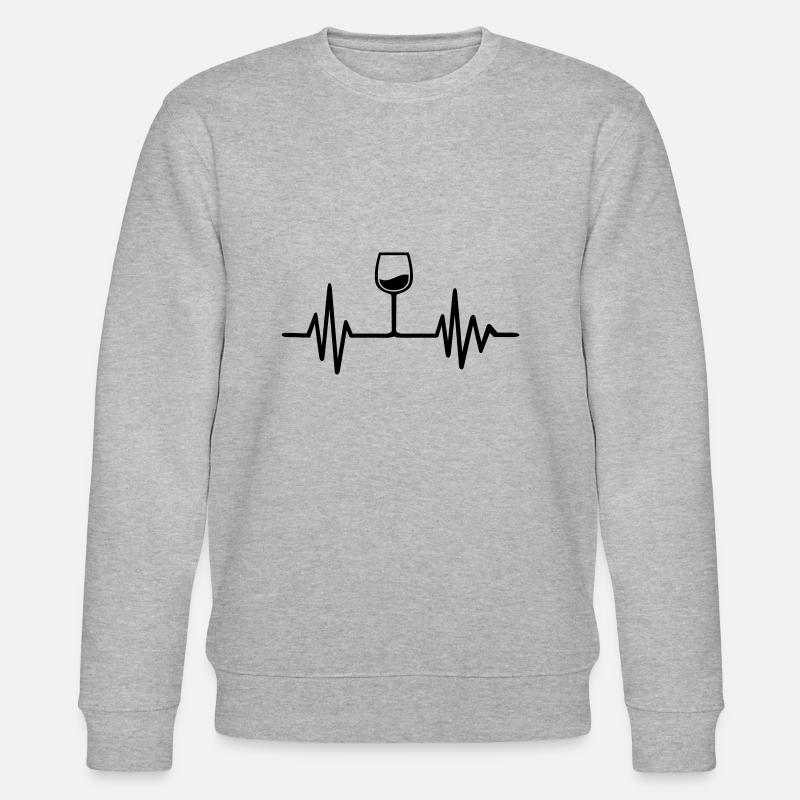 Vin - Sweat bio CHANGER Stanley/Stella Unisexe - gris chiné