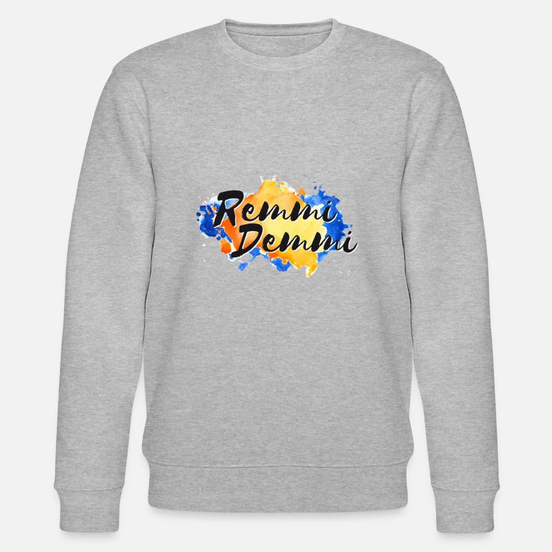 Remmidemmi - Stanley/Stella Unisex Bio-Sweatshirt CHANGER  - Grau meliert