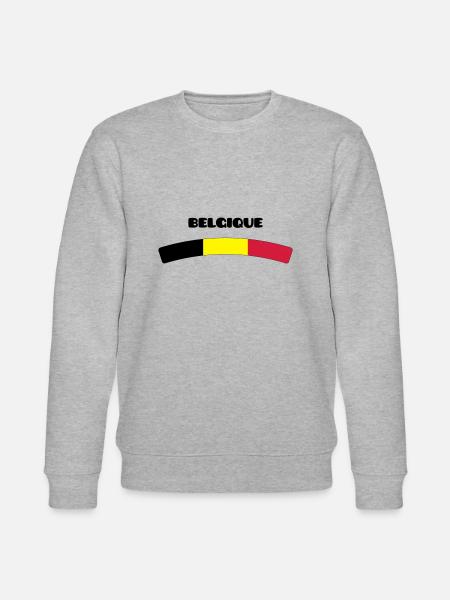 Belgium - Stanley/Stella CHANGER Unisex Organic Sweatshirt - heather grey