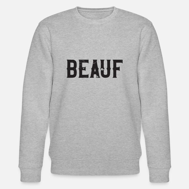 beauf - Sweat bio CHANGER Stanley/Stella Unisexe - gris chiné