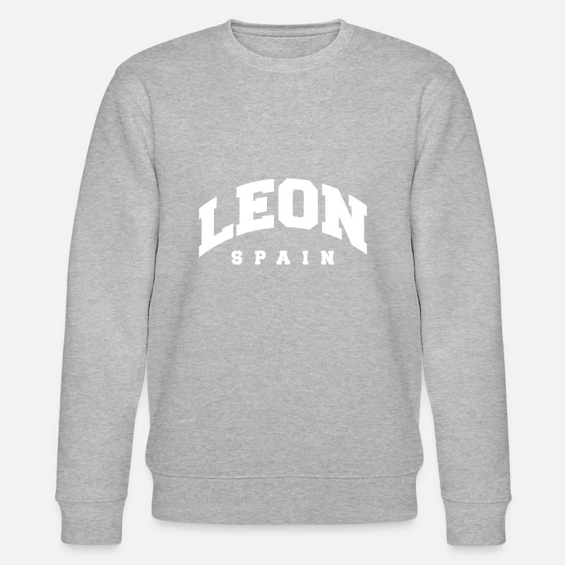 León - Stanley/Stella Unisex Bio-Sweatshirt CHANGER  - Grau meliert