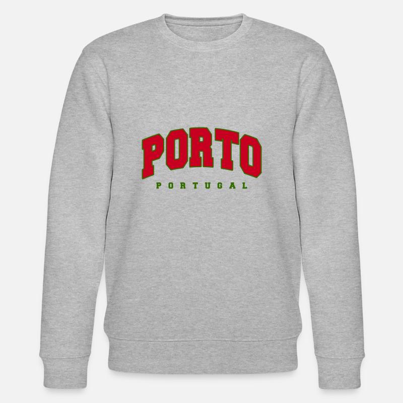 Porto - Stanley/Stella Unisex Bio-Sweatshirt CHANGER  - Grau meliert