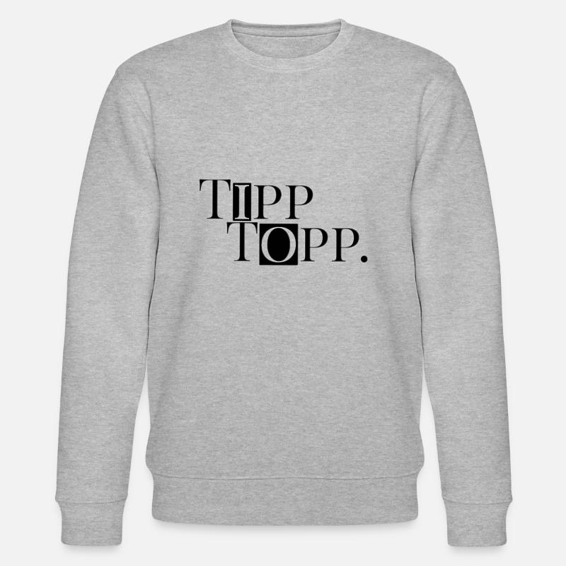 TippTopp - Stanley/Stella Unisex Bio-Sweatshirt CHANGER  - Grau meliert