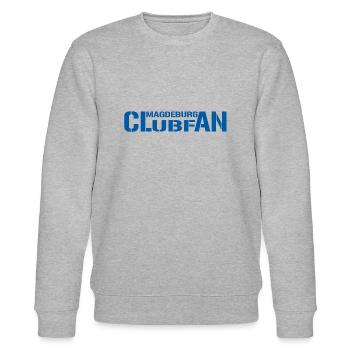 club fan - Stanley/Stella Unisex Bio-Sweatshirt CHANGER  - Grau meliert - Vorne - Nik (191cm) & Marisol (170cm)