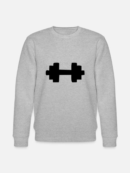 dumbbell - Stanley/Stella CHANGER Unisex Organic Sweatshirt - heather grey