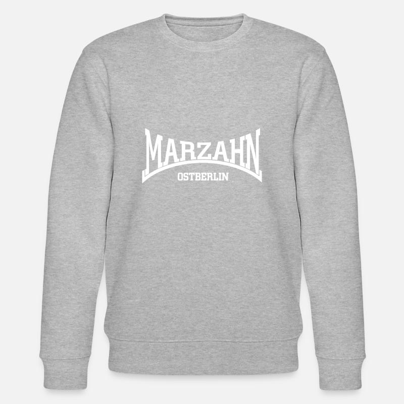 Marzahn Ostberlin - Stanley/Stella Unisex Bio-Sweatshirt CHANGER  - Grau meliert