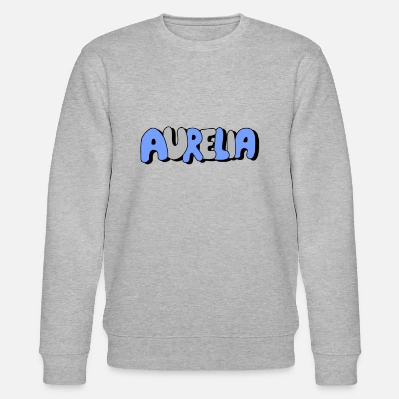 Aurelia - Stanley/Stella Unisex Bio-Sweatshirt CHANGER  - Grau meliert