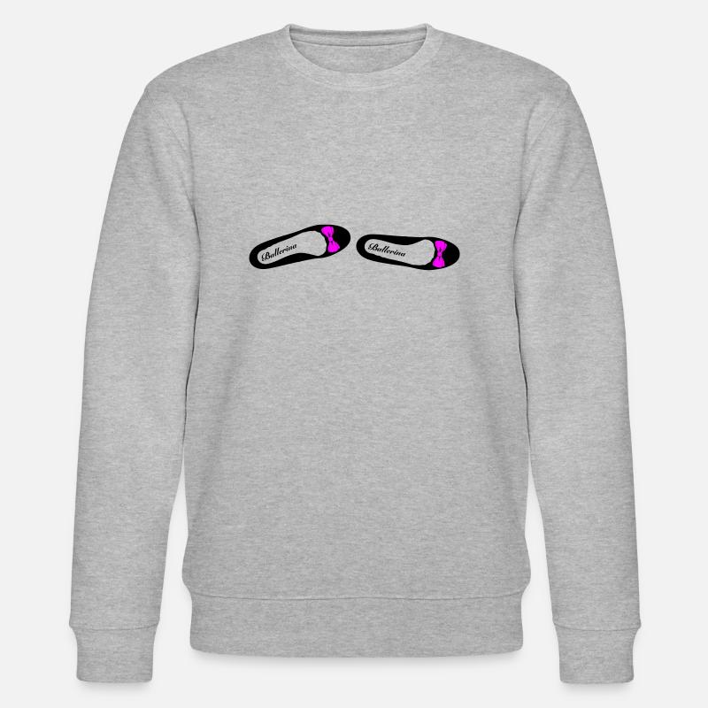 Ballerina 1 - Stanley/Stella Unisex Bio-Sweatshirt CHANGER  - Grau meliert