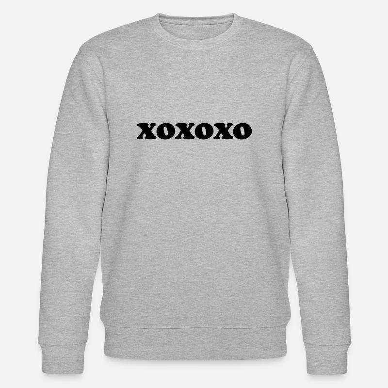 xoxo - Stanley/Stella Unisex Bio-Sweatshirt CHANGER  - Grau meliert