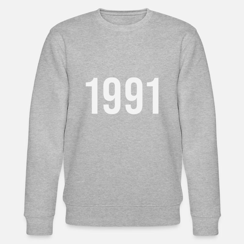1991 - Stanley/Stella Unisex Bio-Sweatshirt CHANGER  - Grau meliert