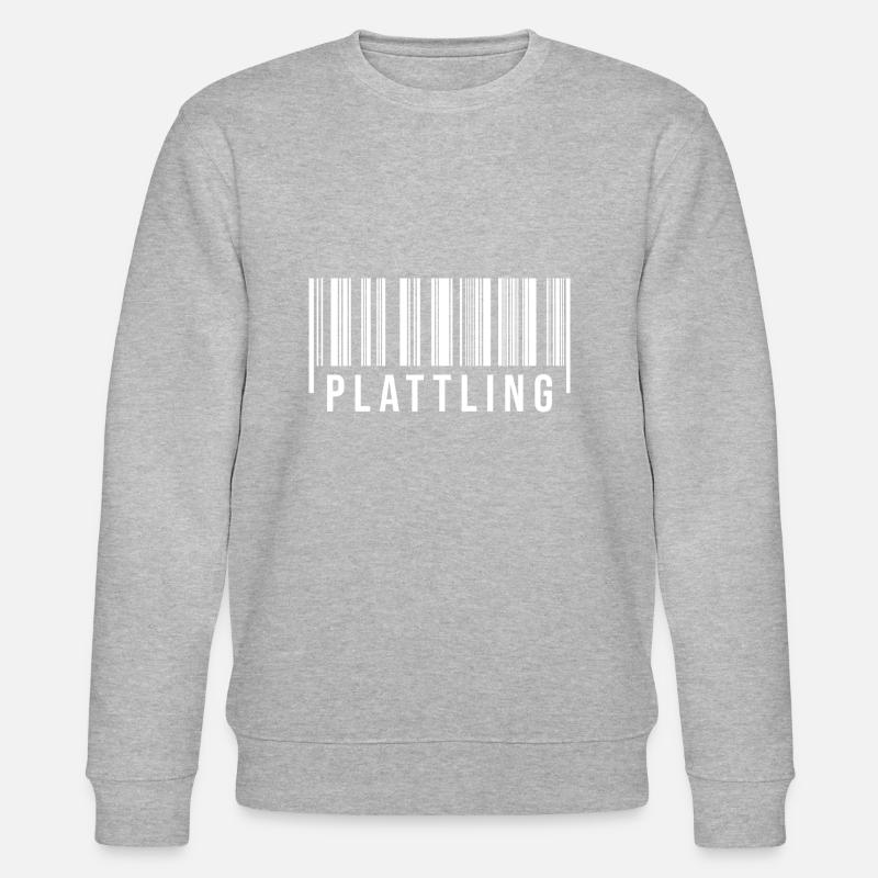 Plattling Bayern - Stanley/Stella Unisex Bio-Sweatshirt CHANGER - Grau meliert