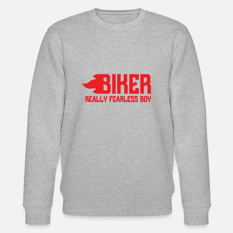 Biker - Stanley/Stella Unisex Bio-Sweatshirt CHANGER  - Grau meliert