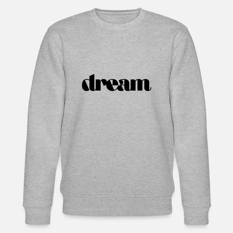 dream - Stanley/Stella Unisex Bio-Sweatshirt CHANGER  - Grau meliert