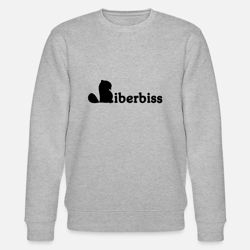 Biberbiss - Stanley/Stella Unisex Bio-Sweatshirt CHANGER  - Grau meliert