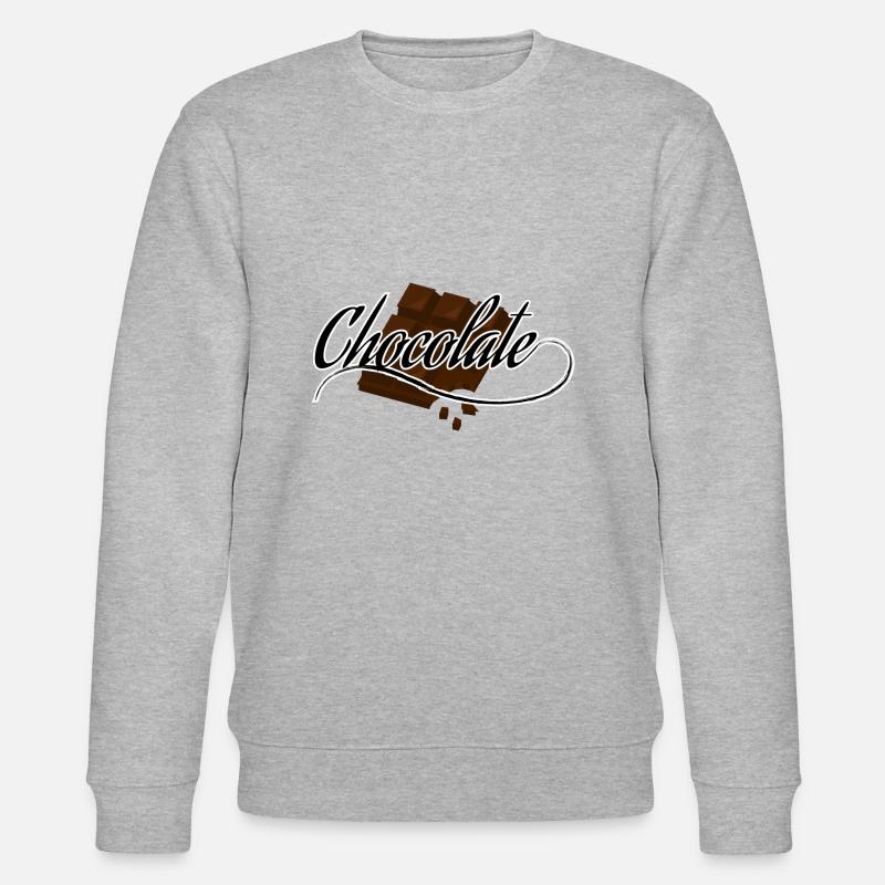 chocolat - Sweat bio CHANGER Stanley/Stella Unisexe - gris chiné