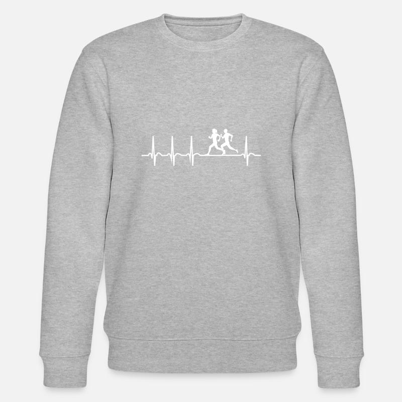 Running - Stanley/Stella Unisex Bio-Sweatshirt CHANGER - Grau meliert