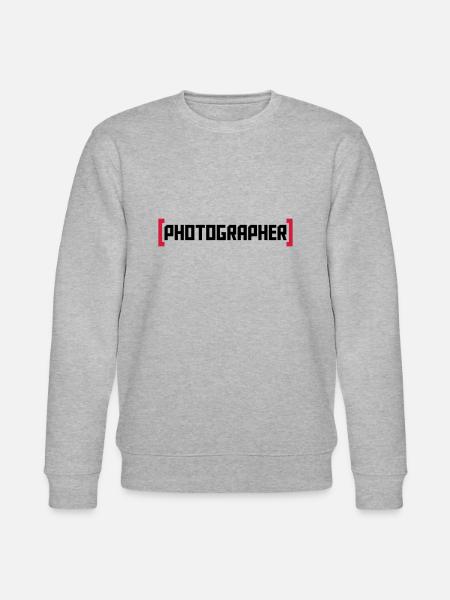Photographer - Stanley/Stella Unisex Bio-Sweatshirt CHANGER - Grau meliert