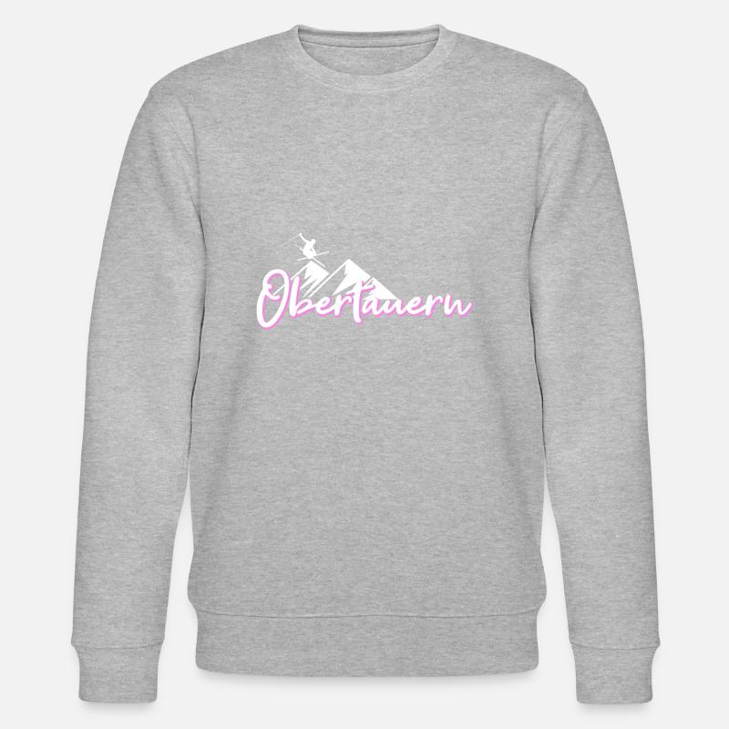 Obertauern - Stanley/Stella Unisex Bio-Sweatshirt CHANGER  - Grau meliert