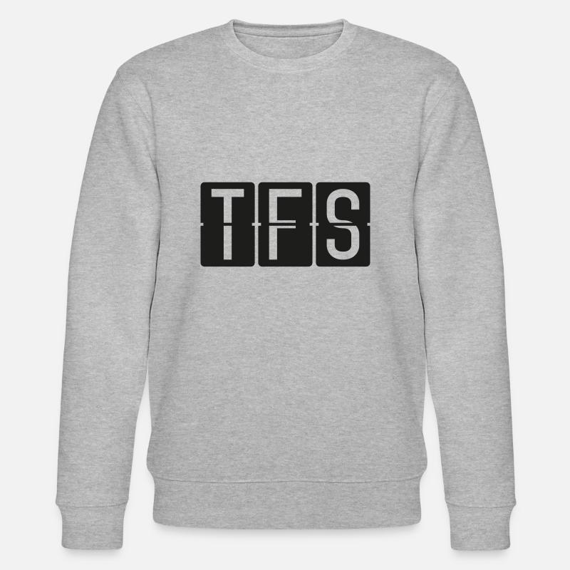 Teneriffa - Stanley/Stella Unisex Bio-Sweatshirt CHANGER  - Grau meliert