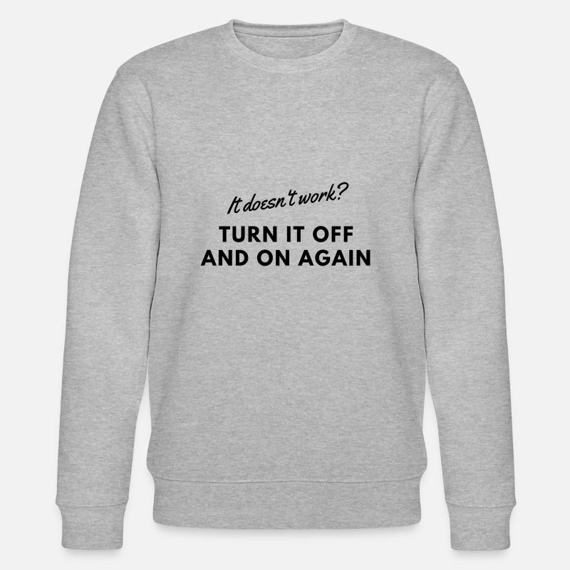 It doesn't work - Stanley/Stella Unisex Bio-Sweatshirt CHANGER  - Grau meliert
