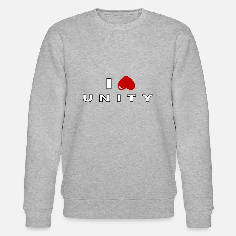 Je déteste Unity - Sweat bio CHANGER Stanley/Stella Unisexe - gris chiné