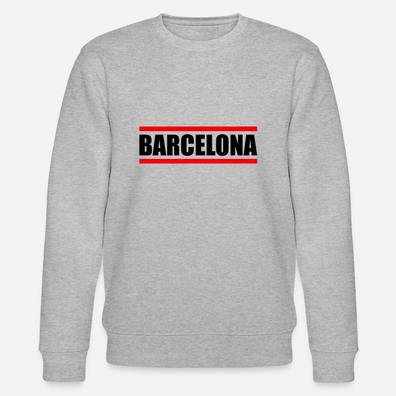 Barcelone - Sweat bio CHANGER Stanley/Stella Unisexe - gris chiné