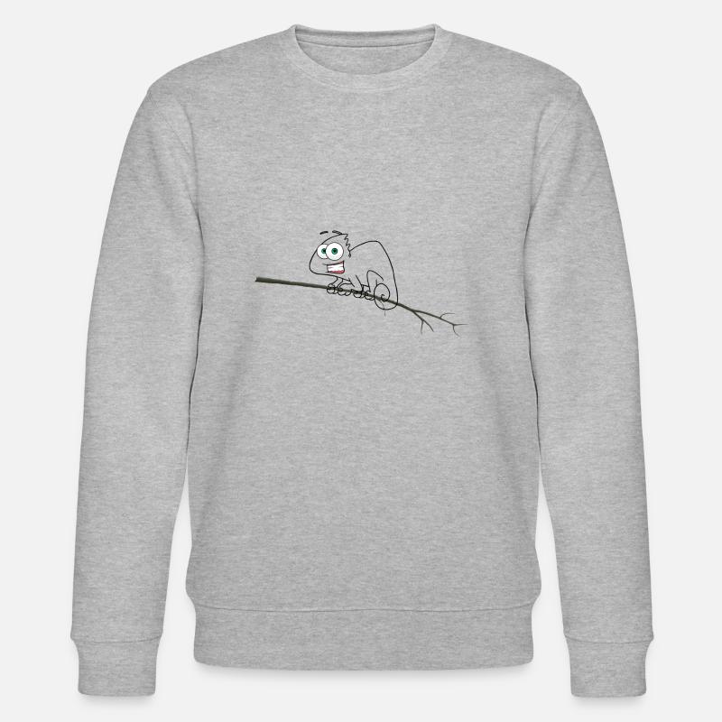 Getarntes Chamälion - Stanley/Stella Unisex Bio-Sweatshirt CHANGER  - Grau meliert
