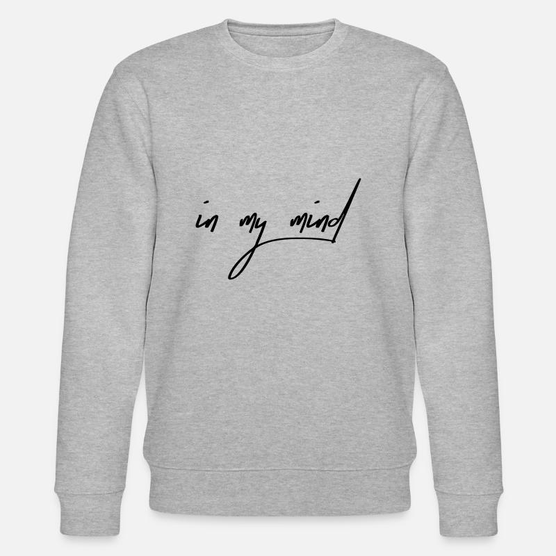 In my mind - Stanley/Stella Unisex Bio-Sweatshirt CHANGER  - Grau meliert