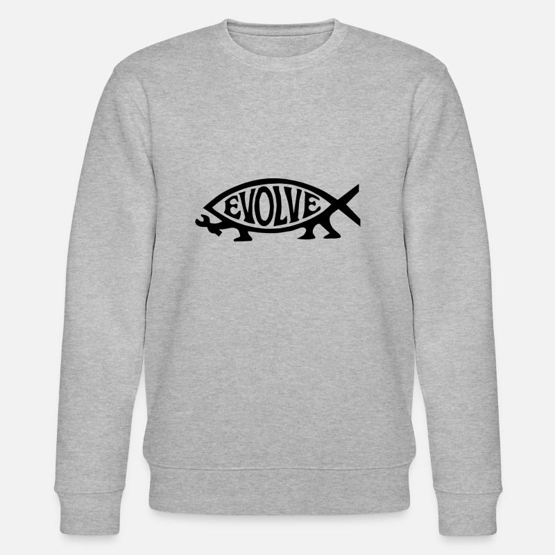 Evolve - Stanley/Stella Unisex Bio-Sweatshirt CHANGER  - Grau meliert