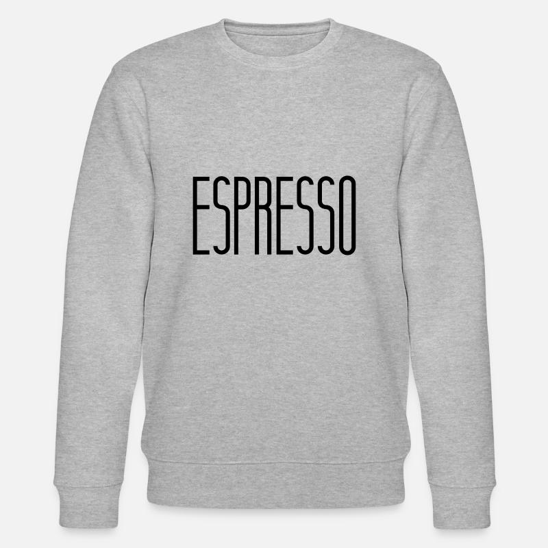 espresso - Stanley/Stella Unisex Bio-Sweatshirt CHANGER  - Grau meliert