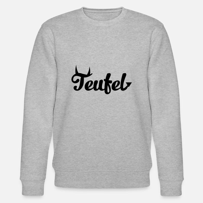 Teufel - Stanley/Stella Unisex Bio-Sweatshirt CHANGER  - Grau meliert