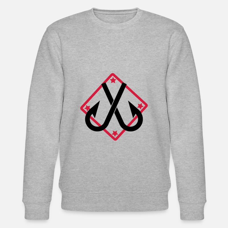 Fischer - Fischerei - Stanley/Stella Unisex Bio-Sweatshirt CHANGER  - Grau meliert