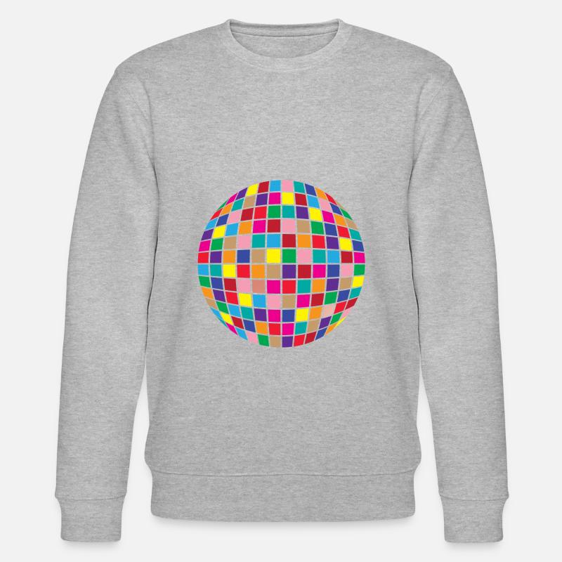 Disco / Disco - Stanley/Stella Unisex Bio-Sweatshirt CHANGER  - Grau meliert