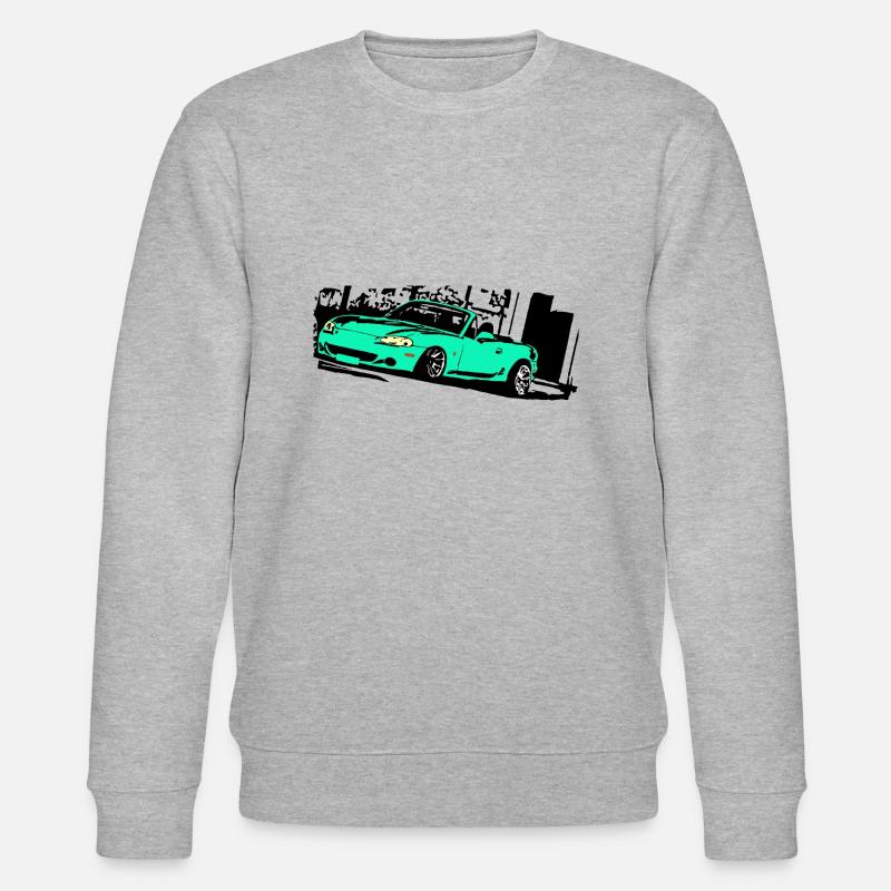 miata mx5 mk2 - Stanley/Stella Unisex Bio-Sweatshirt CHANGER  - Grau meliert