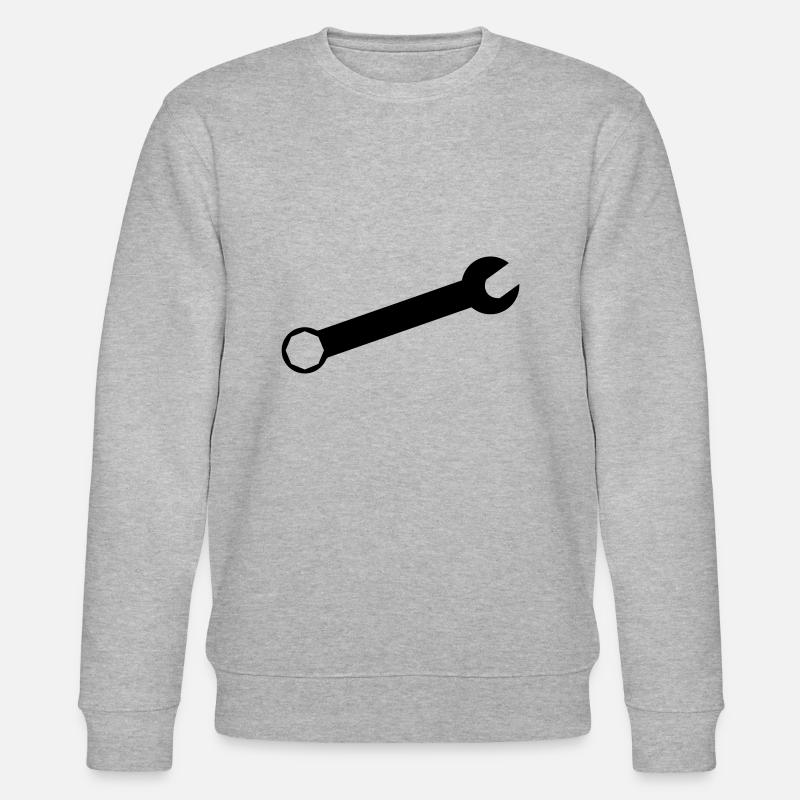 OUTIL CLES - Sweat bio CHANGER Stanley/Stella Unisexe - gris chiné