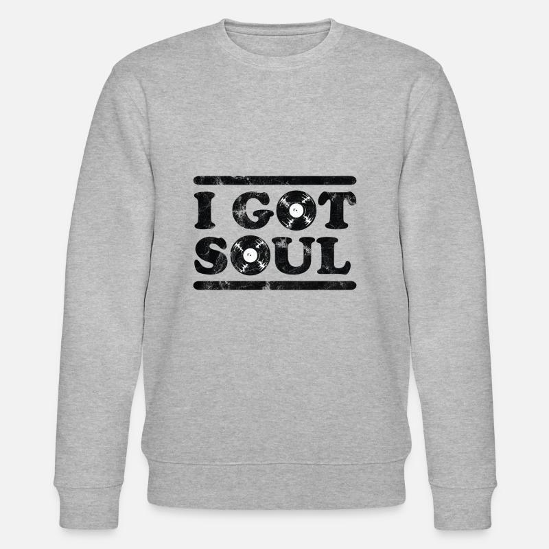 I got Soul - Stanley/Stella Unisex Bio-Sweatshirt CHANGER  - Grau meliert