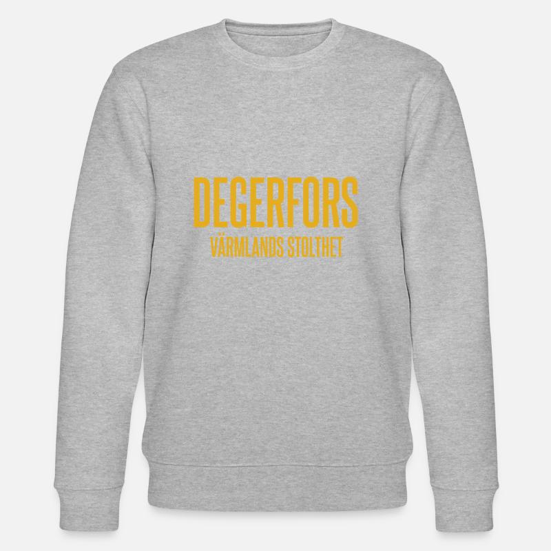 Degerfors - Sweat bio CHANGER Stanley/Stella Unisexe - gris chiné